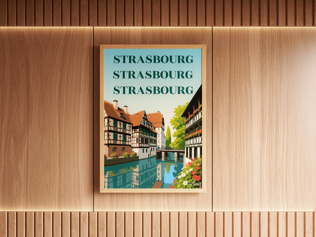 Affiche Strasbourg