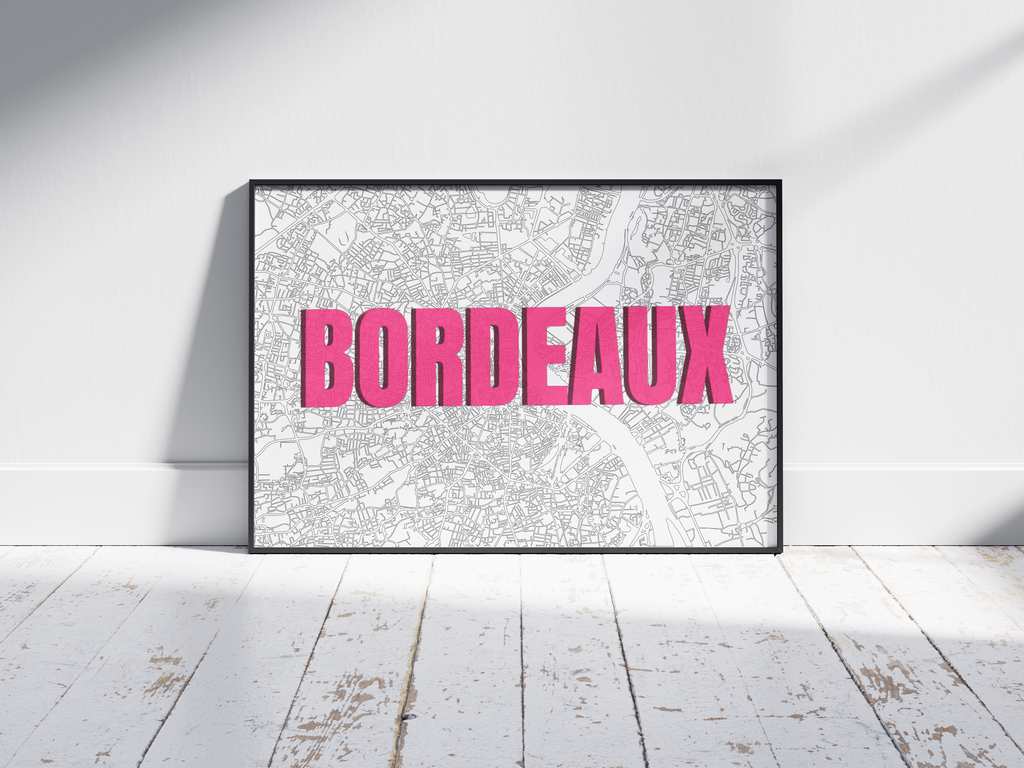 Affiche Bordeaux