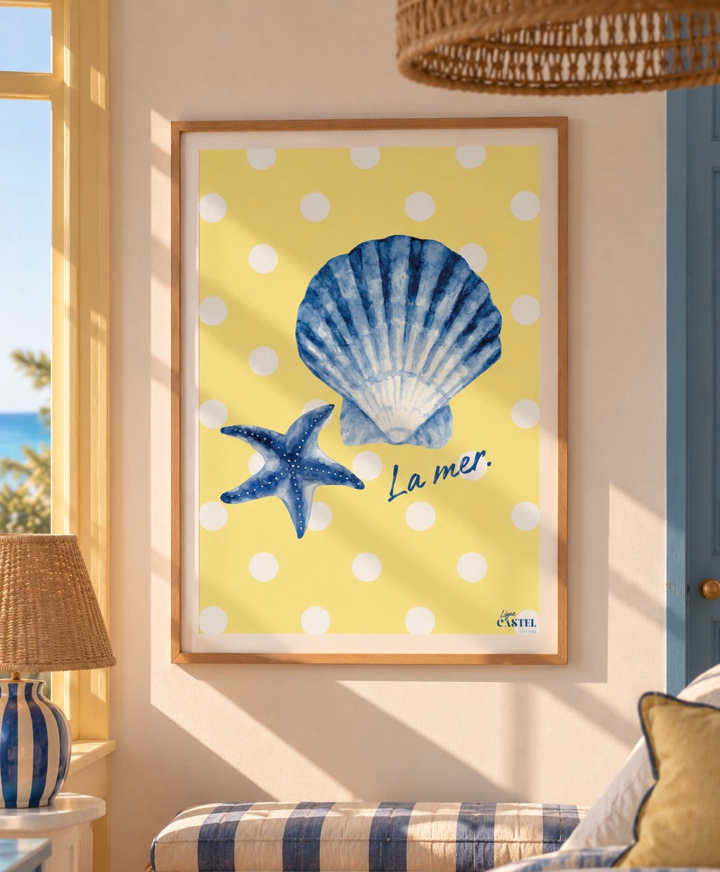 Affiche La mer.