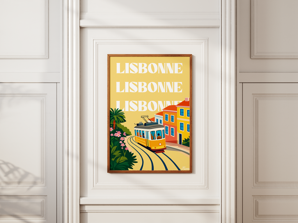 Affiche Lisbonne
