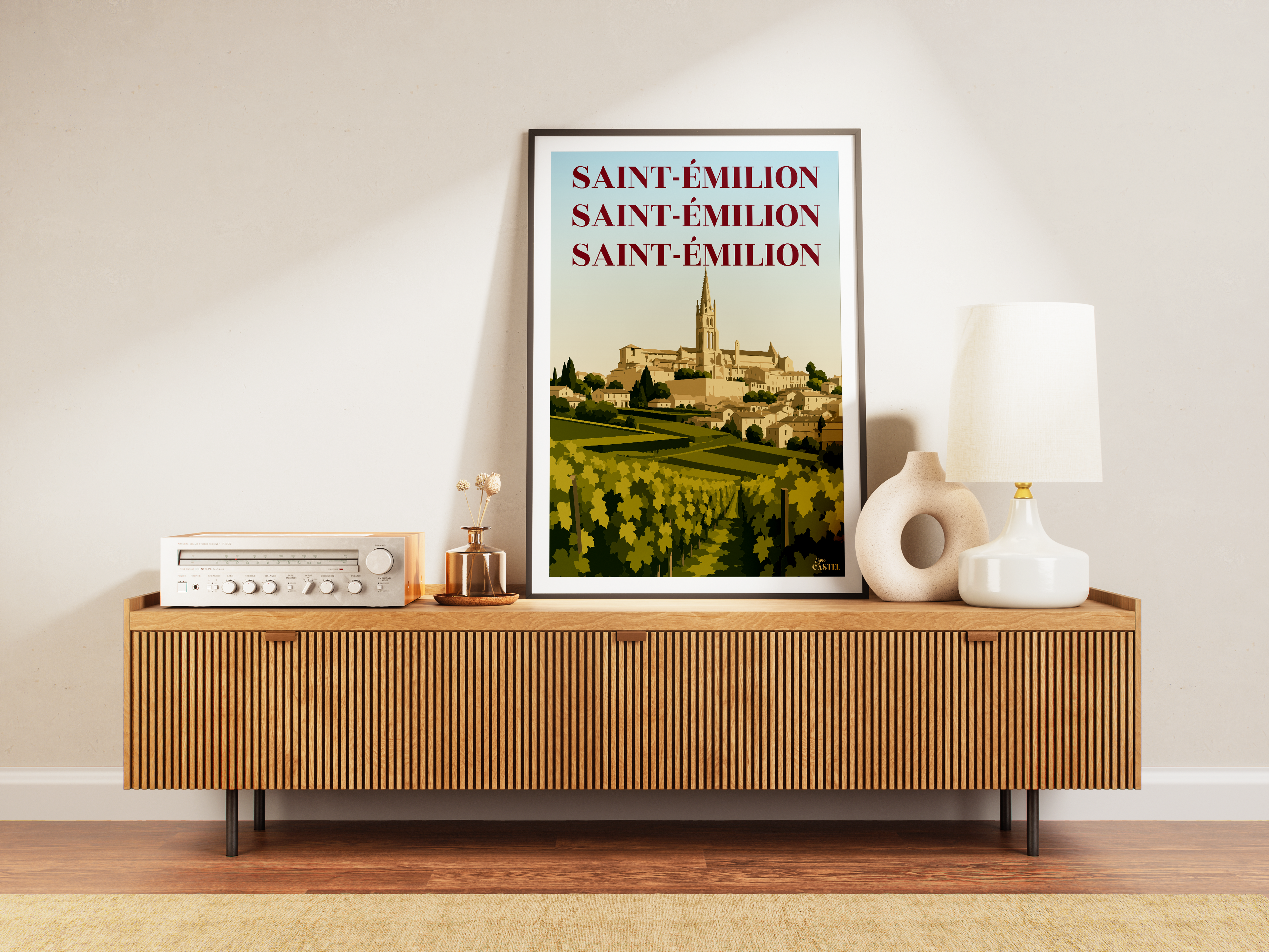 Affiche Saint-Émilion