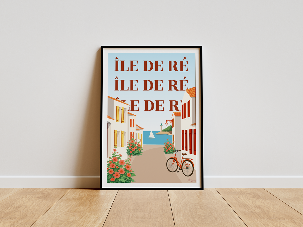Affiche Île de Ré