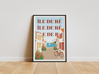 Affiche Île de Ré