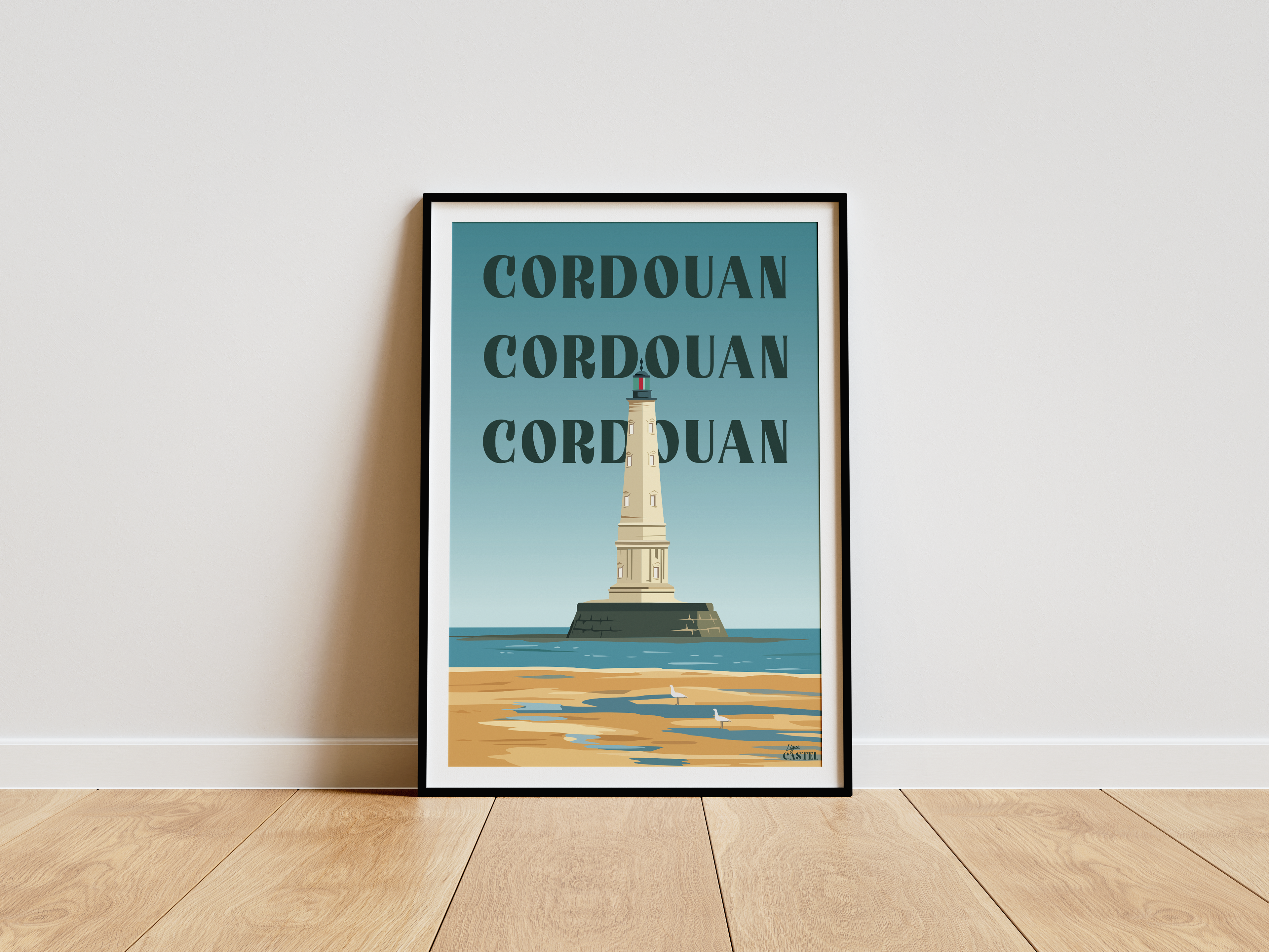 Affiche Phare de Cordouan