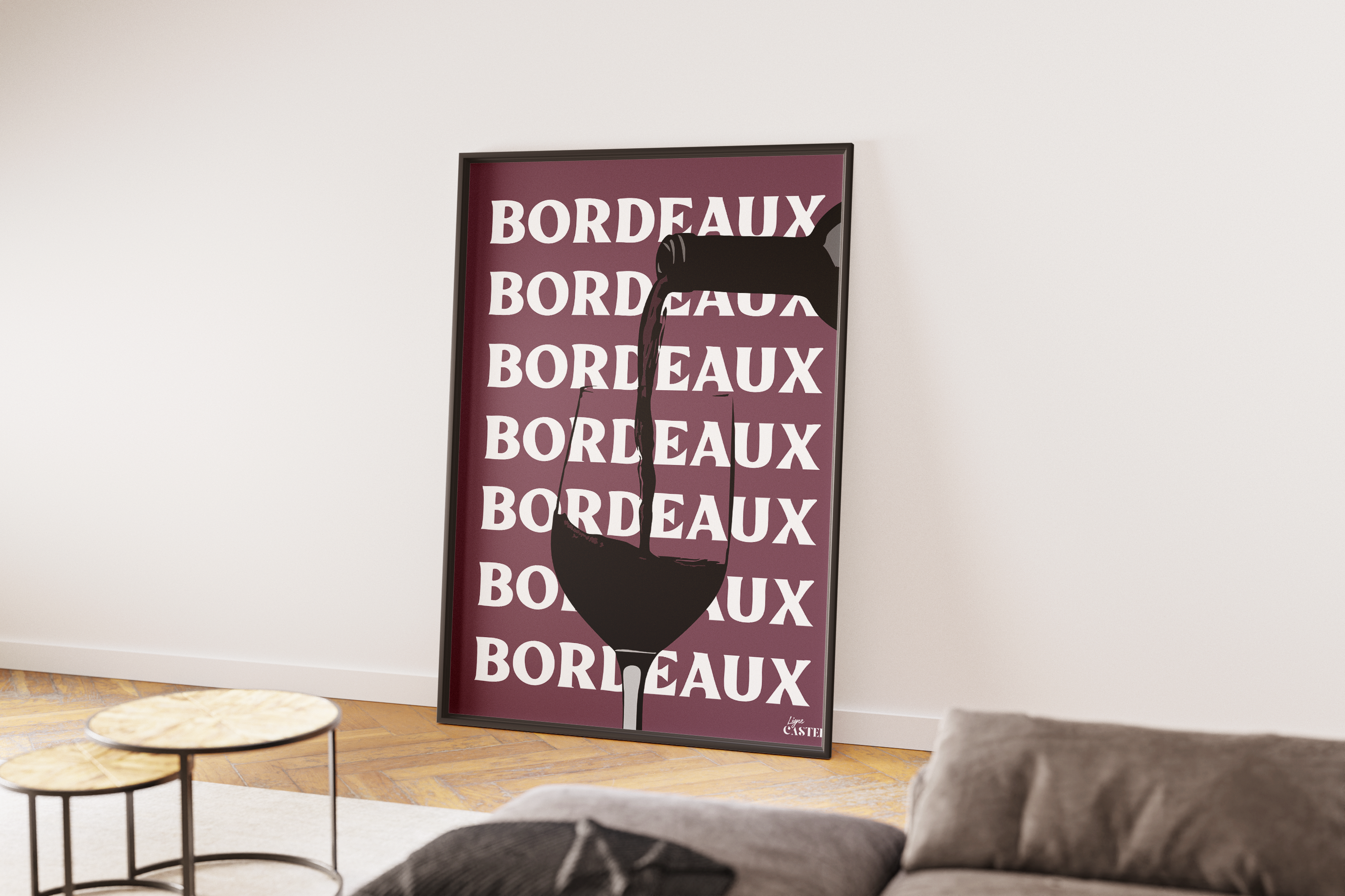 Affiche Bordeaux