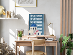 Affiche Santorin