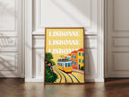Affiche Lisbonne
