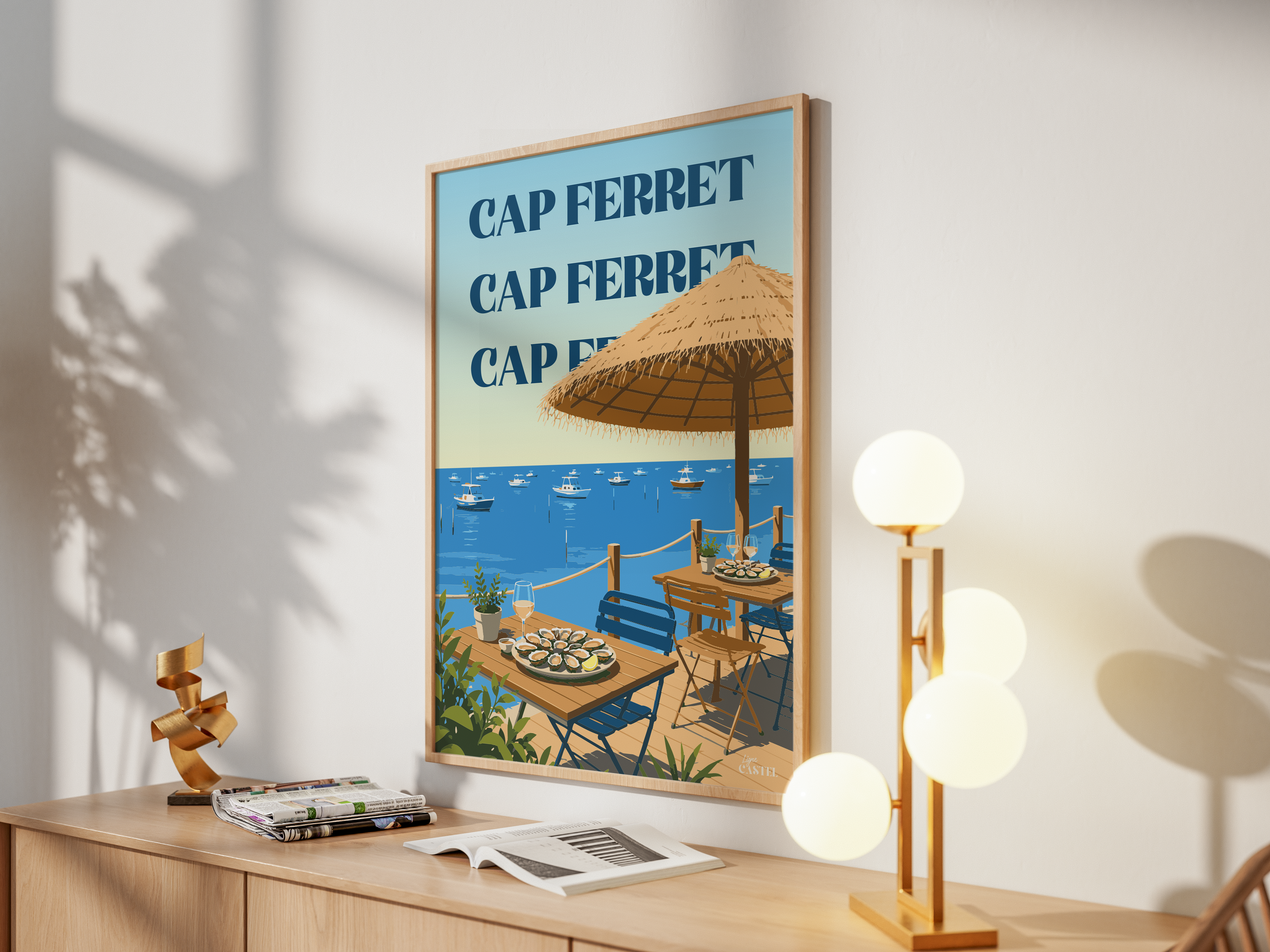 Affiche Cap Ferret Bis