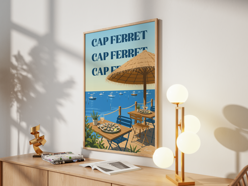 Affiche Cap Ferret Bis