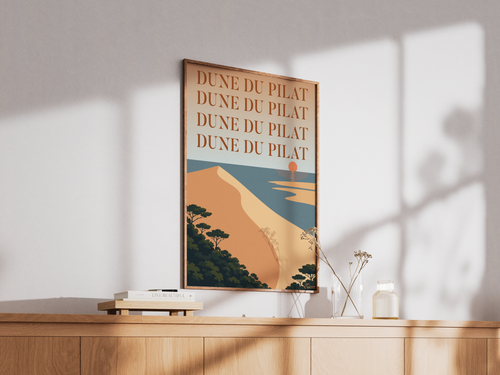 Affiche Dune du Pilat