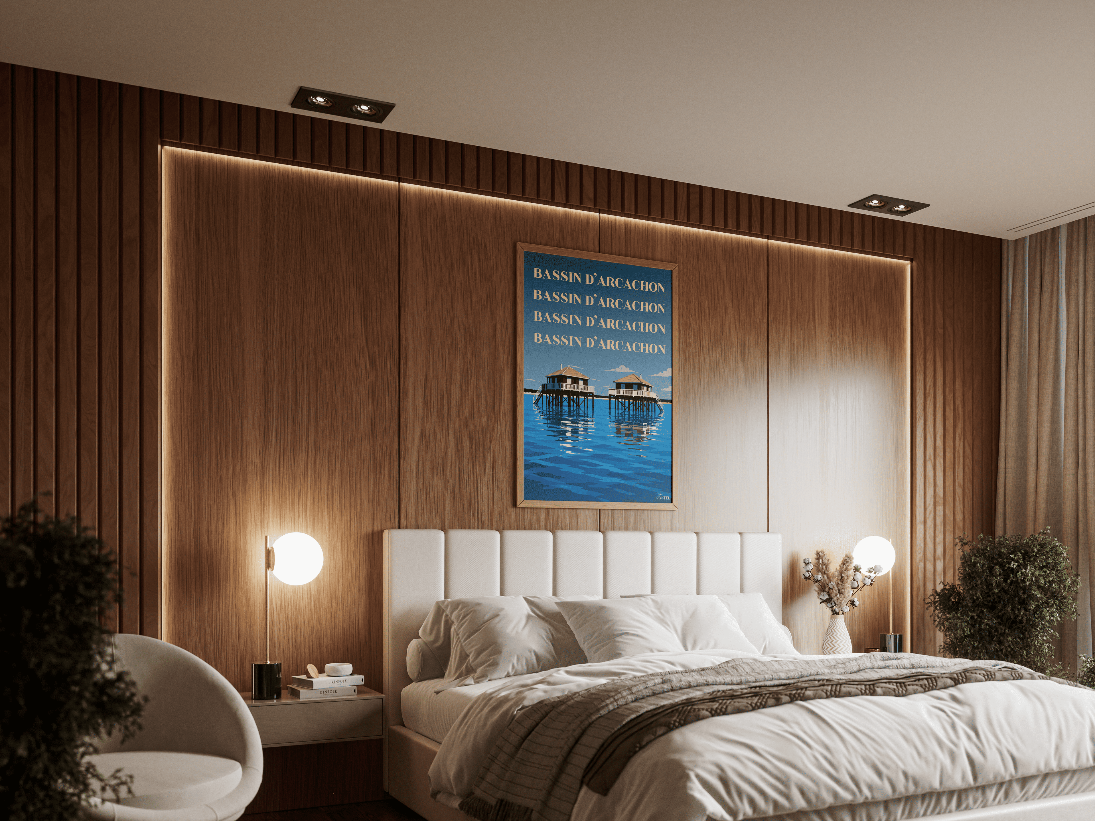 Affiche Bassin d'Arcachon