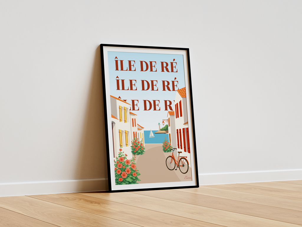 Affiche Île de Ré