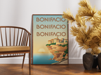 Affiche Bonifacio - Corse
